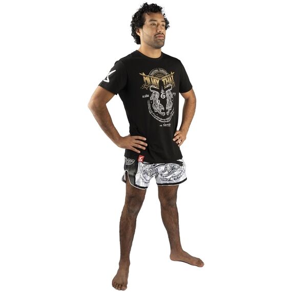 T-Shirt Sak Yant Tigers, Bekleidungsgrösse: 2XL, Farbe: Schwarz, 8 image