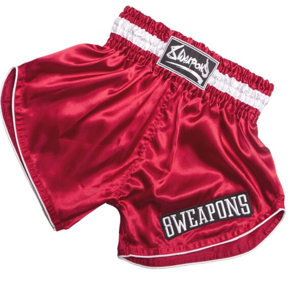 Muay Thai Shorts s Retrofight, Farbe: Rot, Grösse : M