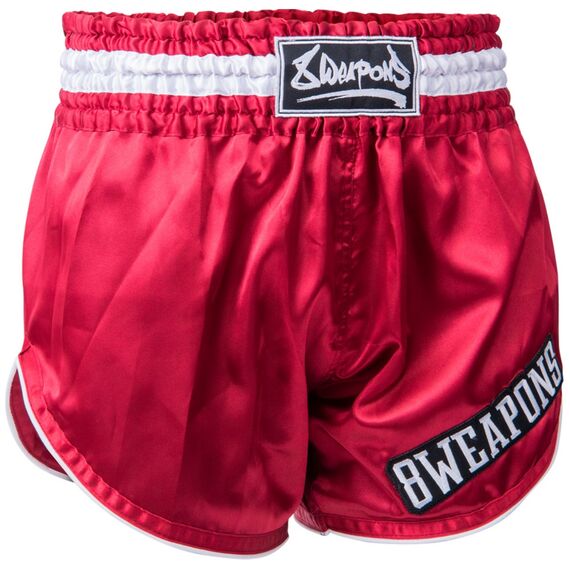 Muay Thai Shorts s Retrofight, Farbe: Rot, Grösse : M, 3 image