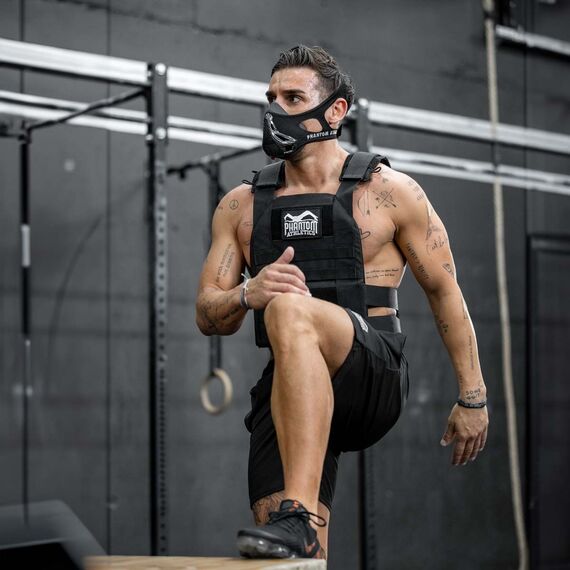 PhantomPhantom training mask - Carbon Edition, Size: L, Colour: Schwarz, 10 image
