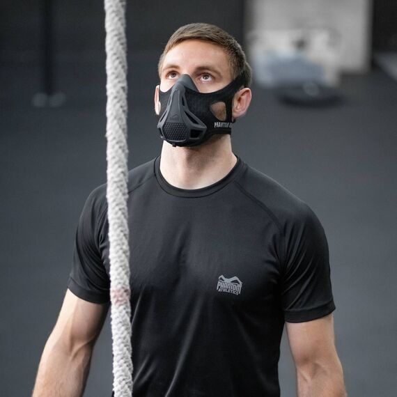 PhantomPhantom training mask - Carbon Edition, Size: L, Colour: Schwarz, 7 image