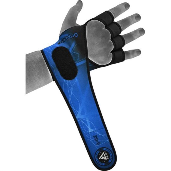 Gants de Musculation, Couleur: Bleu, Taille ne pas utiliser: L-XL, 5 image