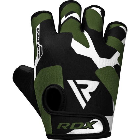 Gym Gloves Sumblimation F6 Black/Green-S, Size: S, Colour: Green, 6 image