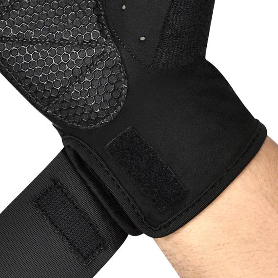 Gym Weight Lifting Gloves W3 with EVA padding, Size: L, Colour: Schwarz, 3 image