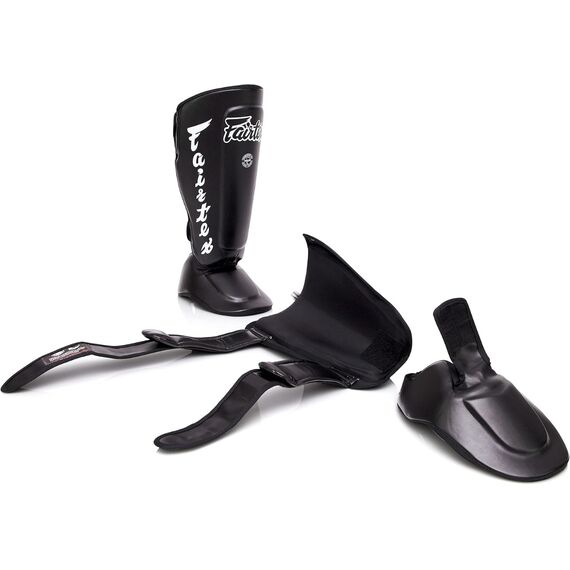 Shin guards Fairtex SP7 Twister Detachable, Size: L, Colour: Schwarz, 3 image