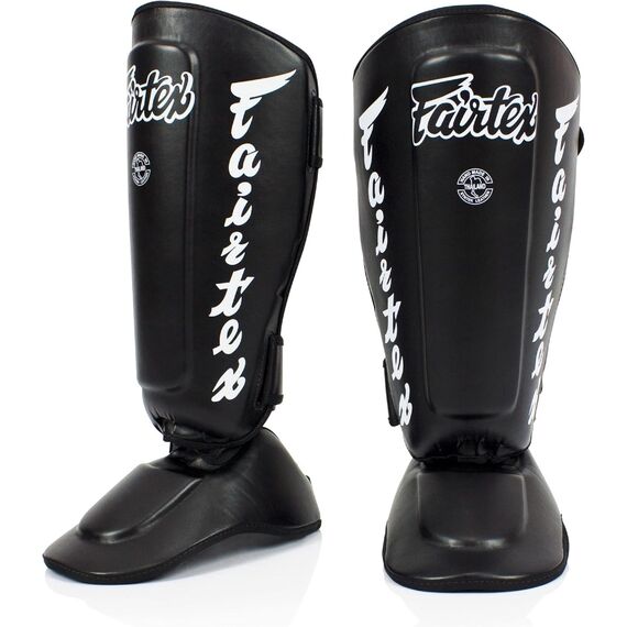 Shin guards Fairtex SP7 Twister Detachable, Size: M, Colour: Schwarz