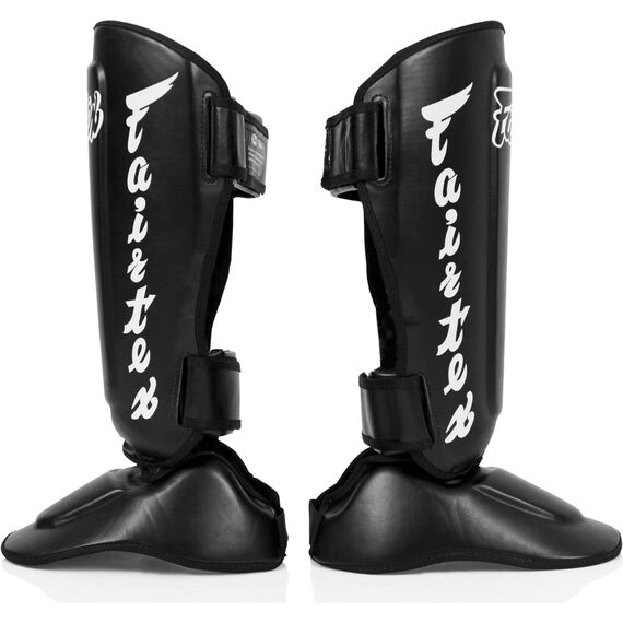 Shin guards Fairtex SP7 Twister Detachable, Size: XL, Colour: Schwarz, 5 image