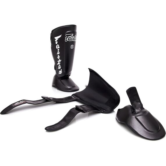 Shin guards Fairtex SP7 Twister Detachable, Size: XL, Colour: Schwarz, 3 image