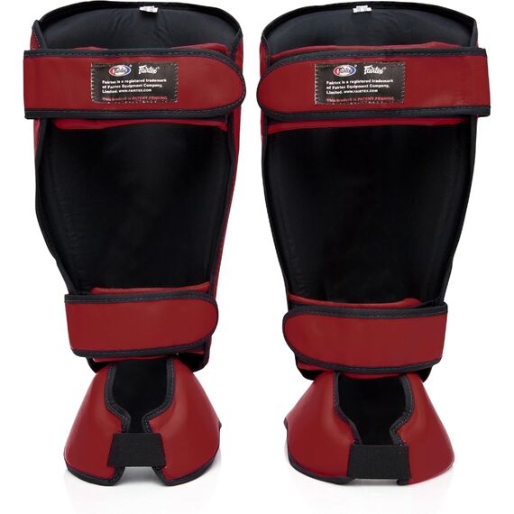 Shin guards Fairtex SP7 Twister Detachable, Size: M, Colour: Rot, 5 image