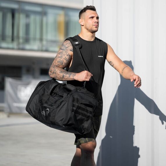 Sports bag TACTIC, Colour: Schwarz, Volume: 80 L, 4 image