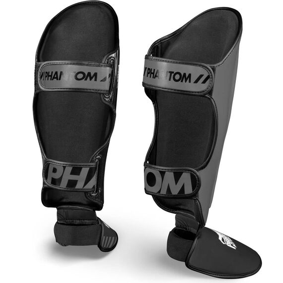Shinguards APEX Striking, Size: S/M, Colour: Grey, 2 image