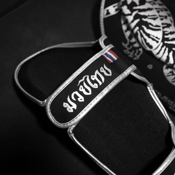 Shinguards Muay Thai - Limited Edition, Size: S/M, Colour: Schwarz, 4 image