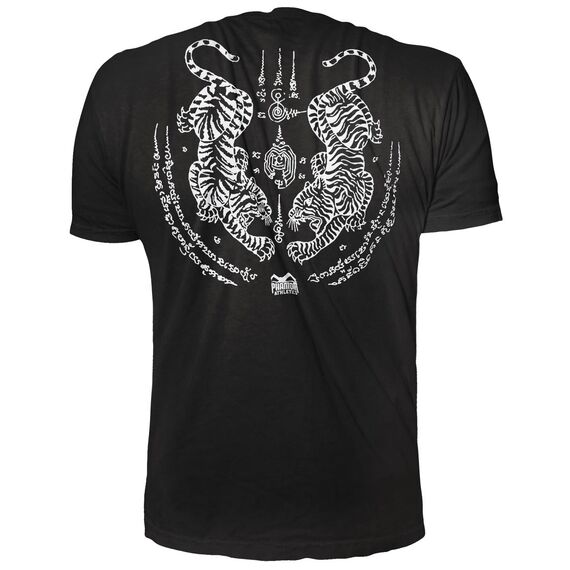 T-Shirt Sak Yant, Size: L, Colour: Schwarz