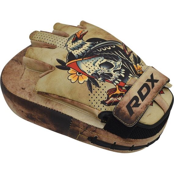 RDX T14 HARRIER Tattoo Punch Mitts, Colour: Beige, 3 image