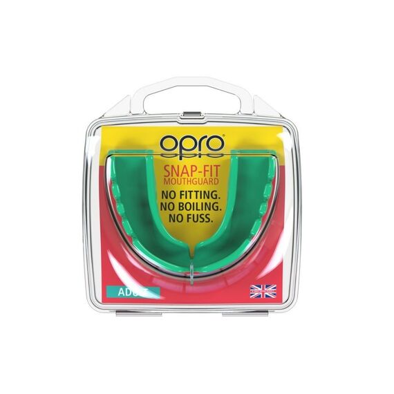Mundschutz OPRO Snap-Fit Erwachsene, Bekleidungsgrösse: One Size, Farbe: Grün, 2 image