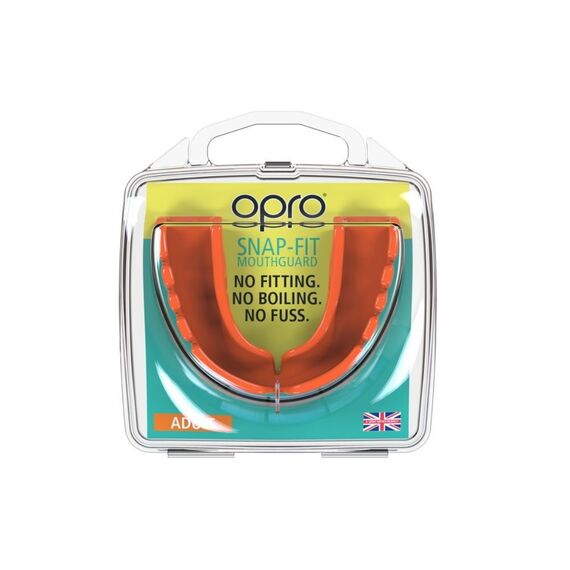 Mundschutz OPRO Snap-Fit Erwachsene, Bekleidungsgrösse: One Size, Farbe: Orange, 2 image