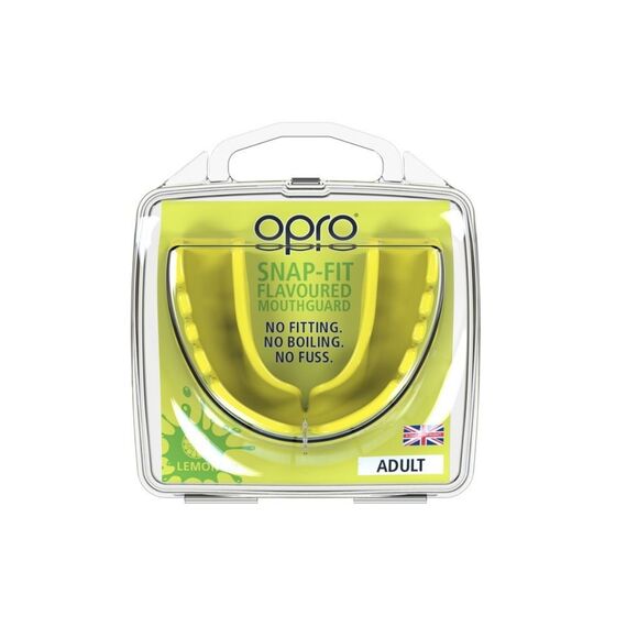 Mundschutz OPRO Snap-Fit Erwachsene, Bekleidungsgrösse: One Size, Farbe: Gelb, 2 image