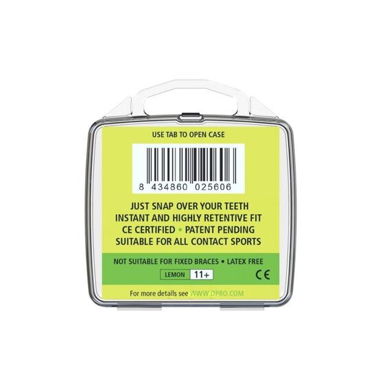 Mundschutz OPRO Snap-Fit Erwachsene, Bekleidungsgrösse: One Size, Farbe: Gelb, 3 image