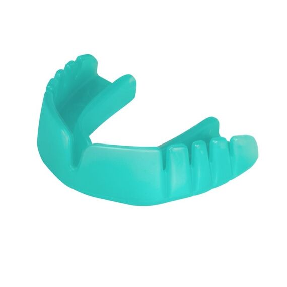 OPRO Snap-Fit Adult - Mint Green Flavoured, Size: One Size, Colour: Bleu Neon