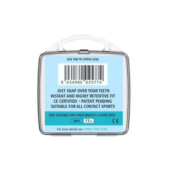 OPRO Snap-Fit Adult - Mint Green Flavoured, Size: One Size, Colour: Bleu Neon, 3 image