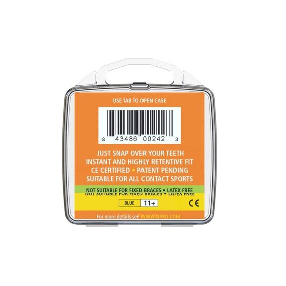Mundschutz OPRO Snap-Fit Erwachsene, Bekleidungsgrösse: One Size, Farbe: Blau, 3 image