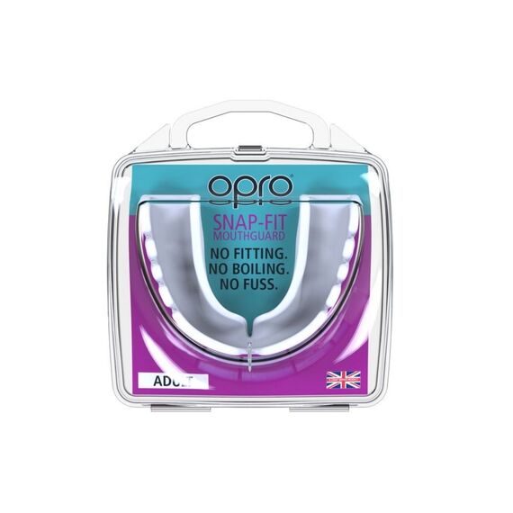 Mundschutz OPRO Snap-Fit Erwachsene, Bekleidungsgrösse: One Size, Farbe: Weiss, 2 image