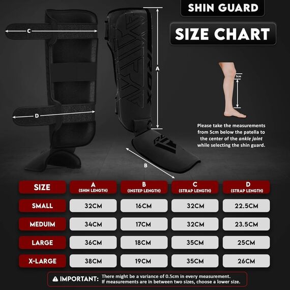Shin Instep F6 Matte Black-S, Size: S, Colour: Schwarz, 7 image