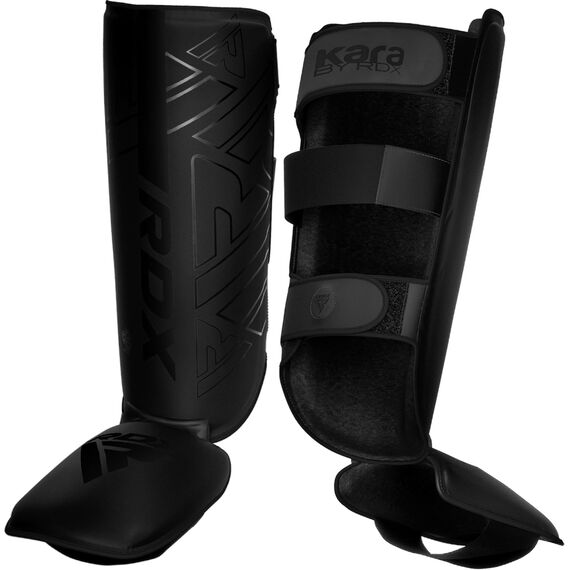 Shin Instep F6 Matte Black-S, Size: S, Colour: Schwarz