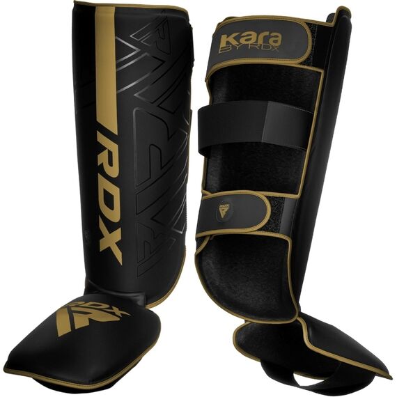 Protège-Tibias F6 KARA, Taille: S, Couleur: Noir