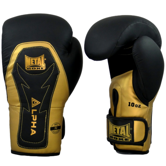 Gant Entrainement Alpha Noir/Or 14 Oz, Farbe: Mehrfarbig, OZ: 14oz