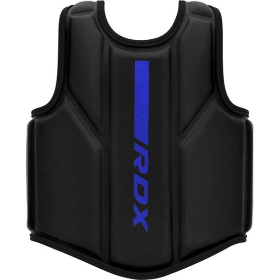 Chest Guard F6 Matte Blue-S/M, Colour: Schwarz, Size: S-M