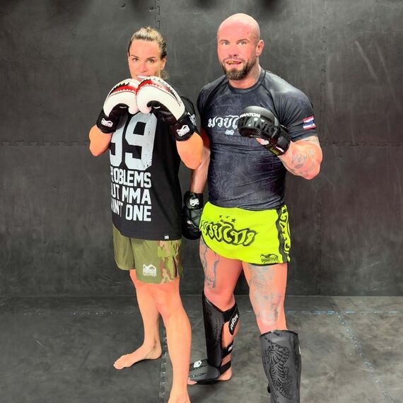 Rashguard Muay Thai, Bekleidungsgrösse: XL, Farbe: Schwarz, 10 image