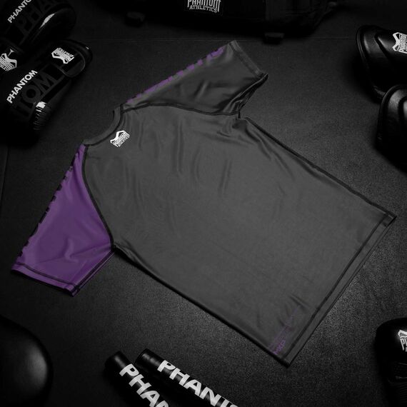 Rashguard RANKED, Bekleidungsgrösse: XL, Farbe: Violett, 5 image