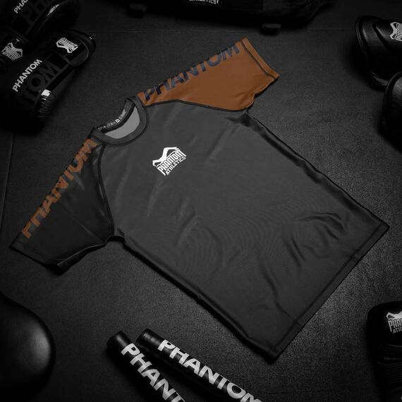 Rashguard RANKED, Size: L, Colour: Braun, 3 image