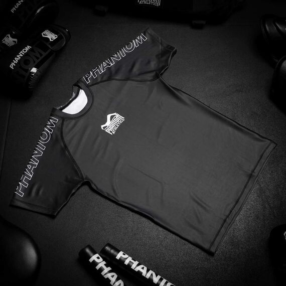 Rashguard RANKED, Bekleidungsgrösse: 2XL, Farbe: Schwarz, 3 image