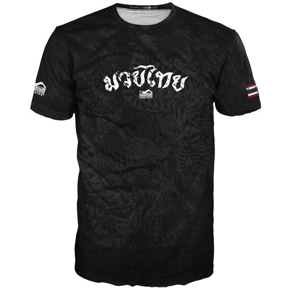 T-Shirt EVO Muay Thai, Bekleidungsgrösse: 2XL, Farbe: Schwarz
