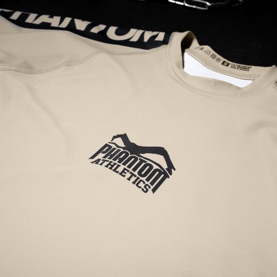 Rashguard EVO Apex, Bekleidungsgrösse: M, Farbe: Beige, 4 image
