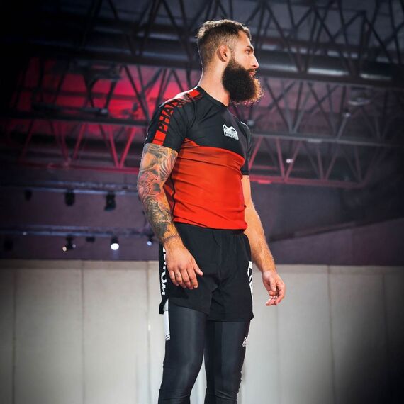 Rashguard EVO Apex, Size: M, Colour: Rot, 2 image
