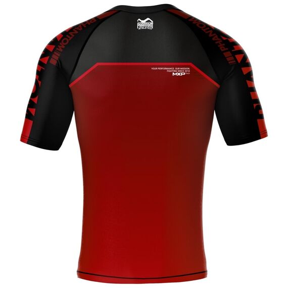Rashguard EVO Apex, Size: M, Colour: Rot, 3 image