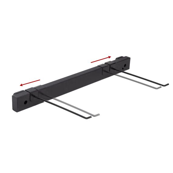 Adjustable wall rack for yoga mats, 4 image