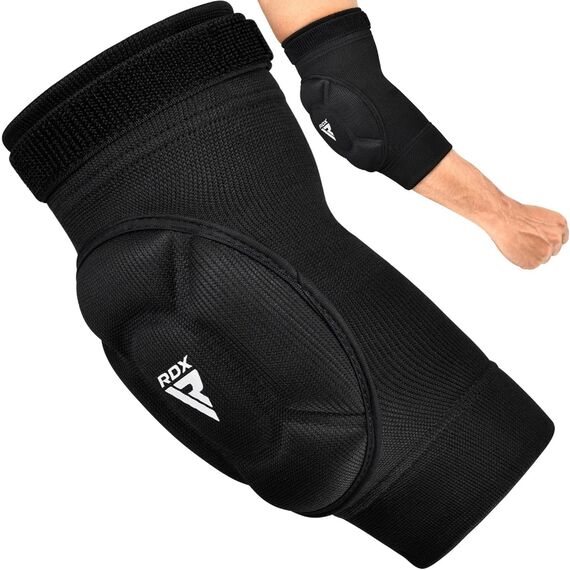 Hosiery Elbow Foam Black/White-Xl, Size: XL, Colour: Schwarz