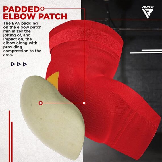Hosiery Elbow Foam Red-L, Size: L, Colour: Rot, Size: L, 4 image