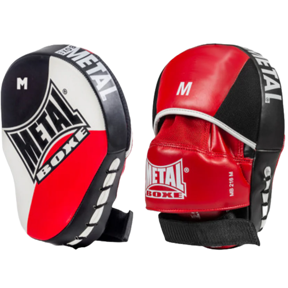 Curved Focus Pads CLUB LINE, Colour: Rot, Size: M