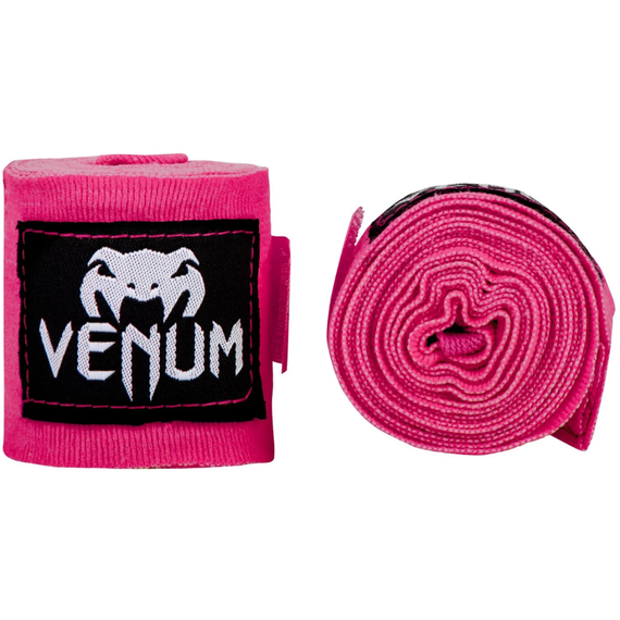 Boxing Hand Wraps - 2.50 m, Colour: Pink, Length: 2.5m