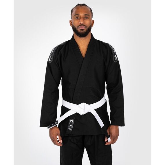 Venum First BJJ GI, Colour: Schwarz, Size (Kimono): A3.5 188-192cm