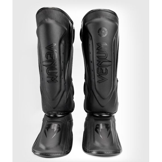 Venum Elite Evo Shin Guards - Black/Black - L, Size: L, Colour: Schwarz, 4 image