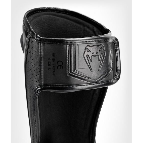Venum Elite Evo Shin Guards - Black/Black - L, Size: L, Colour: Schwarz, 6 image