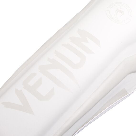 Protège-tibias Venum Elite, Couleur: Blanc, Taille ne pas utiliser: XL, 3 image