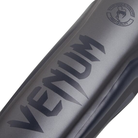 Venum Elite Standup Shinguards  - Grey/Grey, Colour: Grey, Size: L, 2 image