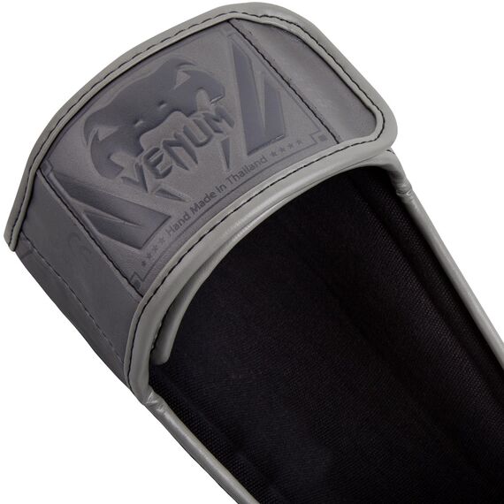 Venum Elite Standup Shinguards  - Grey/Grey, Colour: Grey, Size: L, 3 image